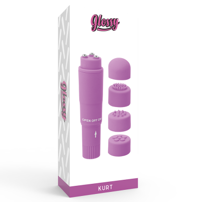 GLOSSY POCKET  KURT MASAJEADOR LILA - D-221114 - Dona Pimenta