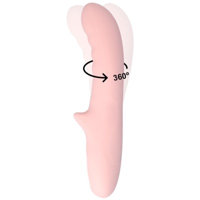 MIA - PISA VIBRATOR ROTATOR PINK - D-221120 - Dona Pimenta