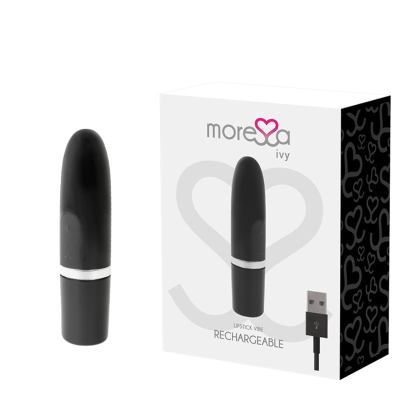 MORESSA IVY VIBRATOR BLACK - D-221128 - Dona Pimenta