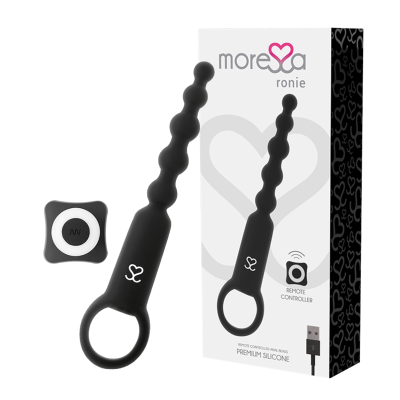 MORESSA RONIE CONTROLE REMOTO ANAL PRAZER PRETO - D-221132 - Dona Pimenta