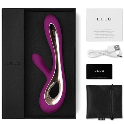 LELO - SORAYA 2 VIBRADOR COELHO ROSA - D-221241 - Dona Pimenta