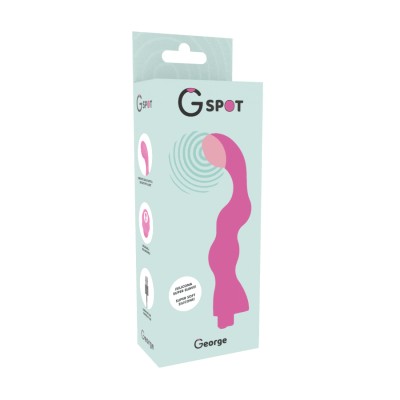 G-SPOT-  GEORGE VIBRADOR GUM ROSA - D-221264 - Dona Pimenta