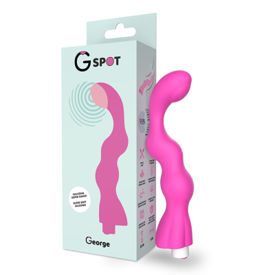 G-SPOT-  GEORGE VIBRADOR GUM ROSA - D-221264 - Dona Pimenta