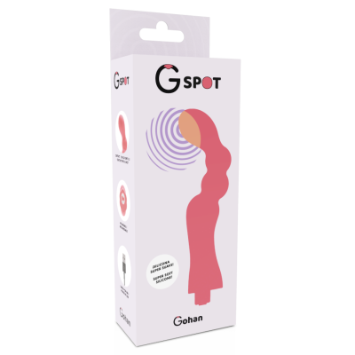 G-SPOT- GOHAN G-SPOT VIBRADOR LUZ VERMELHA - D-221265 - Dona Pimenta