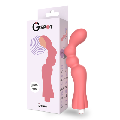 G-SPOT- GOHAN G-SPOT VIBRADOR LUZ VERMELHA - D-221265 - Dona Pimenta