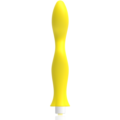 G-SPOT- PONTO G GAVYN VIBRADOR AMARELO - D-221266 - Dona Pimenta