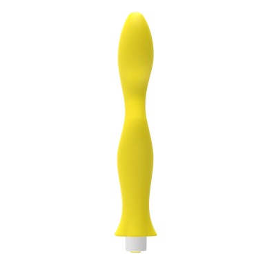 G-SPOT- PONTO G GAVYN VIBRADOR AMARELO - D-221266 - Dona Pimenta