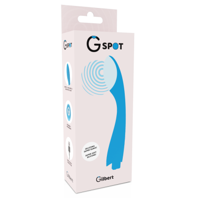 G-SPOT- VIBRADOR GYLBERT AZUL TURQUESA - D-221268 - Dona Pimenta