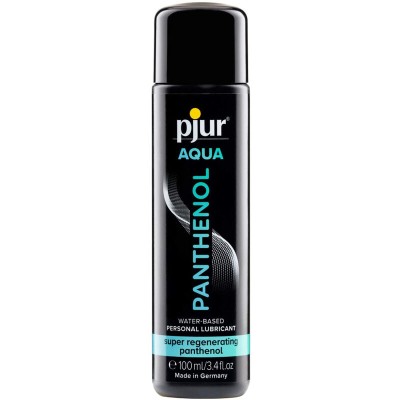 LUBRIFICANTE À BASE DE ÁGUA PJUR AQUA PANTENOL 100 ML - D-230676 - Dona Pimenta