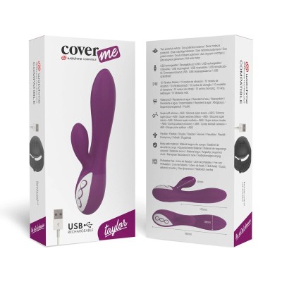 COVERME TAYLOR VIBRATOR WATCHME WIRELESS TECHNOLOGY COMPATIBLE - D-221310 - Dona Pimenta