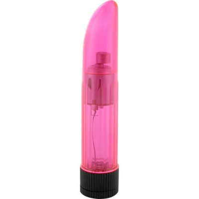 SEVENCREATIONS CRYSTAL CLEAR VIBRATOR LADY PINK - D-221977 - Dona Pimenta