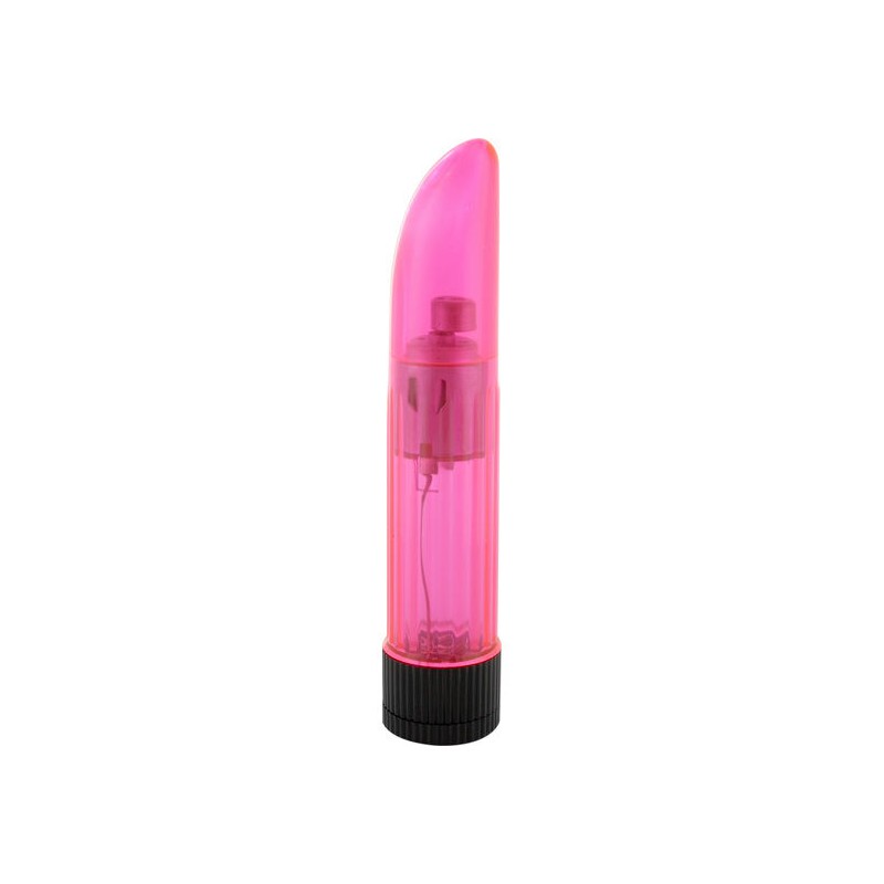 SEVENCREATIONS CRYSTAL CLEAR VIBRATOR LADY PINK - D-221977 - Dona Pimenta