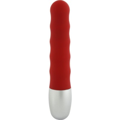 SEVENCREATIONS DISCREET VIBRATOR RED - D-221983 - Dona Pimenta