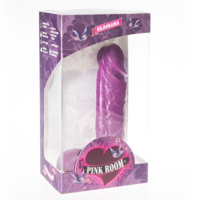 PINK ROOM AMADEO REALISTIC DILDO PURPLE 15,5 CM - D-222908 - Dona Pimenta