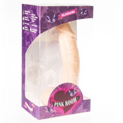 PINK ROOM CONNOR REALISTIC DILDO FLESH 16 CM - D-222909 - Dona Pimenta