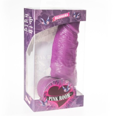 PINK ROOM DAYAN REALISTIC DILDO PURPLE 17 CM - D-222914 - Dona Pimenta