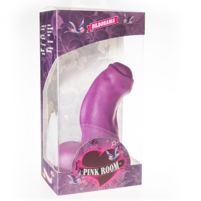 PINK ROOM NESTOR REALISTIC DILDO PURPLE 16,5 CM - D-222918 - Dona Pimenta