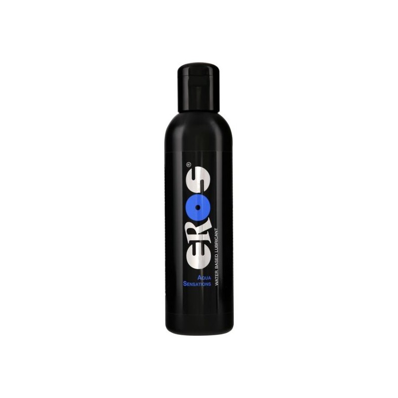 LUBRIFICANTE À BASE DE ÁGUA EROS AQUA SENSATIONS 500 ML - D62-31500 - Dona Pimenta