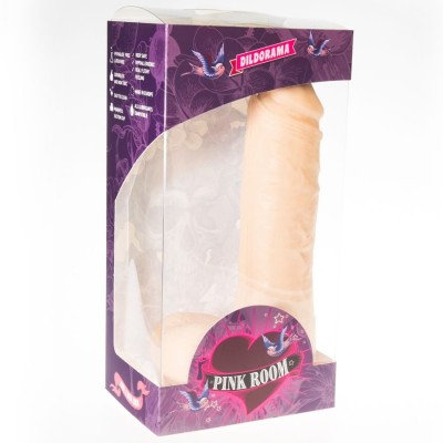 PINK ROOM ANTON REALISTIC DILDO FLESH 21,5 CM - D-222921 - Dona Pimenta