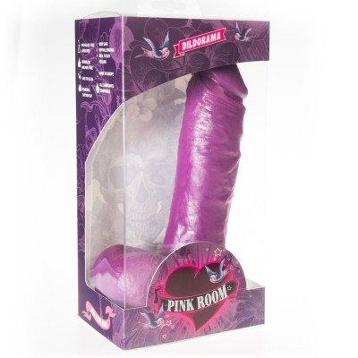 PINK ROOM ANTON REALISTIC DILDO PURPLE 21,5 CM - D-222922 - Dona Pimenta