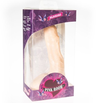 PINK ROOM NILO REALISTIC DILDO FLESH 23 CM - D-222923 - Dona Pimenta