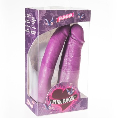 SALA ROSA ARTHUS REALISTIC DILDO PURPLE 17CM / 15.5CM - D-222928 - Dona Pimenta