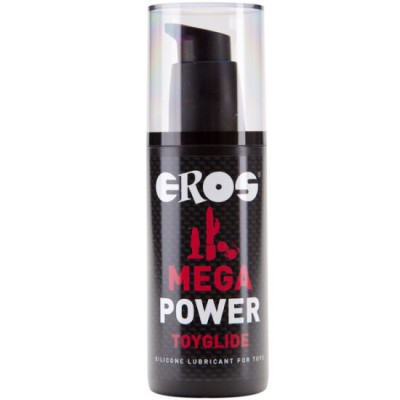 EROS MEGA POWER TOYGLIDE SILICONE LUBRICANTE PARA BRINQUEDOS 125ML - D-203247 - Dona Pimenta