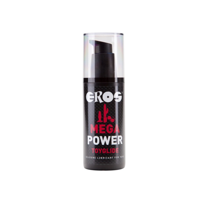 EROS MEGA POWER TOYGLIDE SILICONE LUBRICANTE PARA BRINQUEDOS 125ML - D-203247 - Dona Pimenta