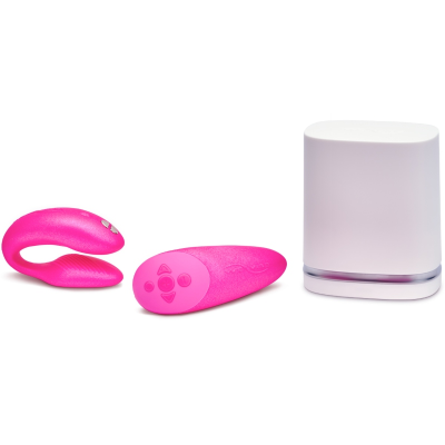 VIBRADOR WE VIBE CHORUS CASAIS COM SQUEEZE CONTROL - ROSA - D-223285 - Dona Pimenta