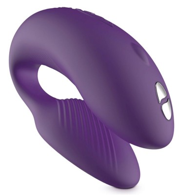 VIBRADOR WE VIBE CHORUS CASAIS COM SQUEEZE CONTROL - ROXO - D-223286 - Dona Pimenta