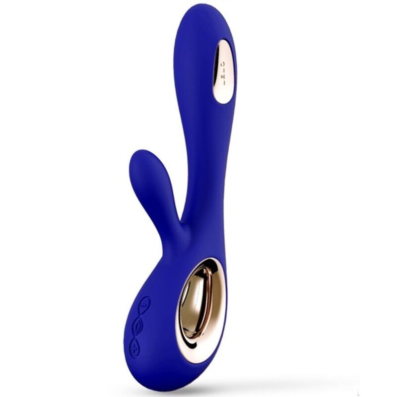 LELO SORAYA WAVE VIBRADOR DE COELHO PROFUNDO AZUL MEIA-NOITE - D-223490 - Dona Pimenta