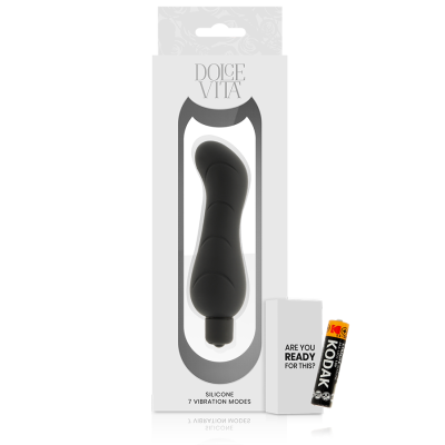 DOLCE VITA - G-SPOT BLACK SILICONE - D-224091 - Dona Pimenta