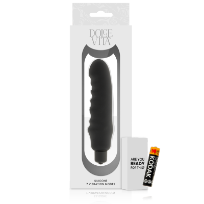 DOLCE VITA - GENIUS  BLACK  SILICONE - D-224096 - Dona Pimenta