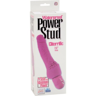 CALEX POWER STUD CLITERRIFIC PINK VIBRATOR - D-224999 - Dona Pimenta