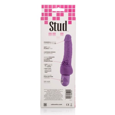 CALEX POWER STUD CLITERRIFIC PURPLE VIBRATOR - D-225000 - Dona Pimenta