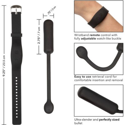 CALEX WRISTBAND REMOTE PETITE BULLET - D-225009 - Dona Pimenta