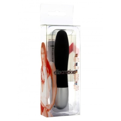 SEVENCREATIONS DISCRETION VIBRATOR BLACK - D-225034 - Dona Pimenta