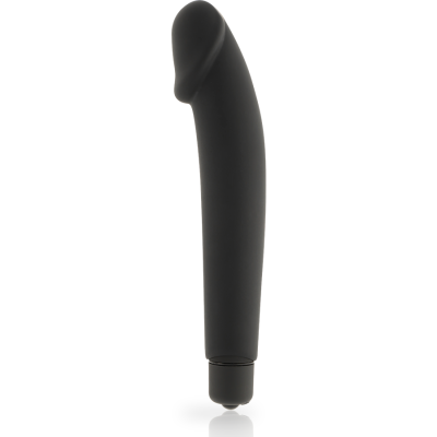 DOLCE VITA - REALISTIC BLACK SILICONE - D-225100 - Dona Pimenta