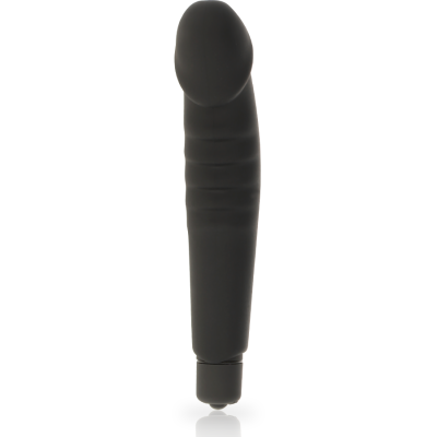 DOLCE VITA - REALISTIC PLEASURE BLACK SILICONE - D-225103 - Dona Pimenta