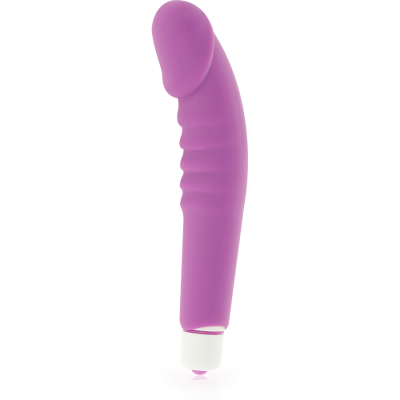 DOLCE VITA - REALISTIC PLEASURE PURPLE SILICONE - D-225104 - Dona Pimenta