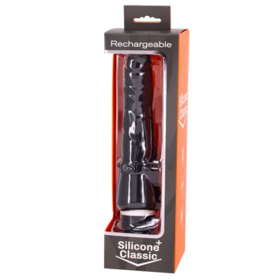 SEVENCRAÇÕES RECARREGÁVEIS VIBRADOR PRETO 7V 20CM - D-225257 - Dona Pimenta