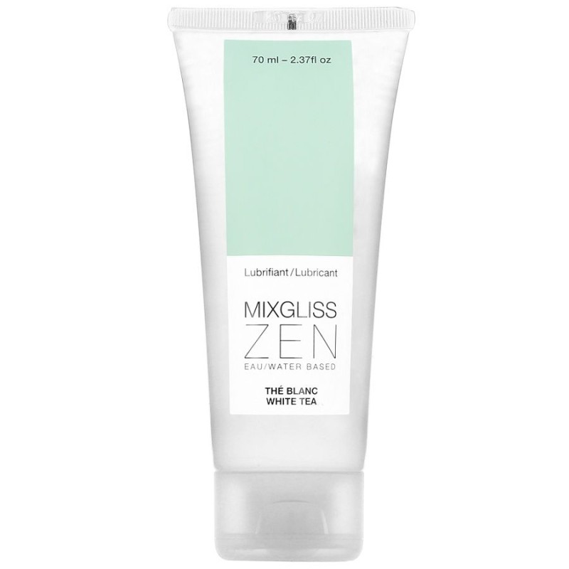 MIXGLISS ZEN CHÁ BRANCO LUBRIFICANTE 70ML - D-202922 - Dona Pimenta