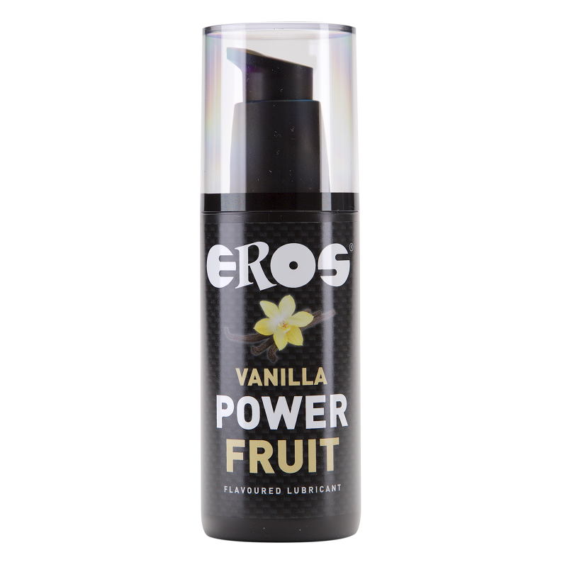 EROS VAINILLA POWER FRUIT LUBRIFICANTE COM SABOR 125 ML - D-203254 - Dona Pimenta