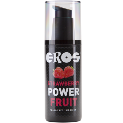 EROS MORANGO POWER FRUIT LUBRIFICANTE COM FLAVORED 125 ML - D-203256 - Dona Pimenta