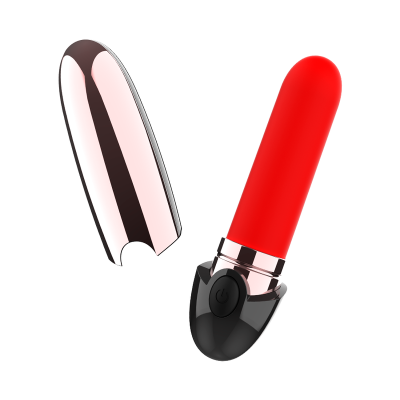 COQUETTE CHIC DESIRE - BATOM RECARREGÁVEL VIBRADOR PRETO/ OURO - D-225780 - Dona Pimenta