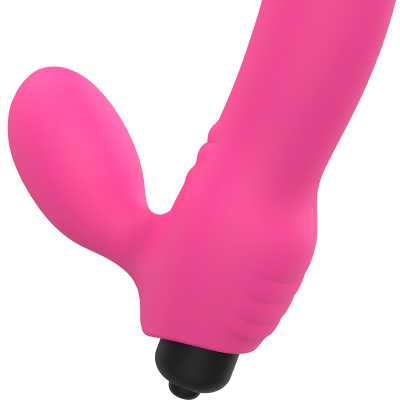 OHMAMA BIX DOUBLE STIMULATION VIBRATOR XMAS EDITION PINK - D-226679 - Dona Pimenta