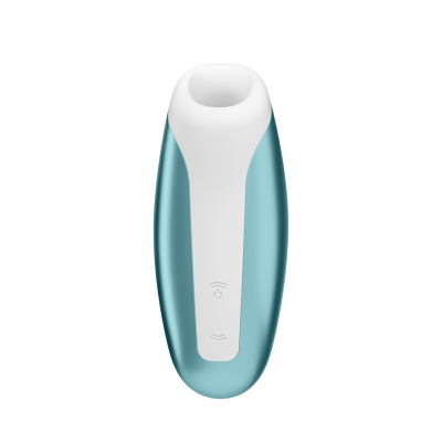 SATISFYER LOVE BREEZE SUCCIONADOR ICE BLUE - D-226760 - Dona Pimenta