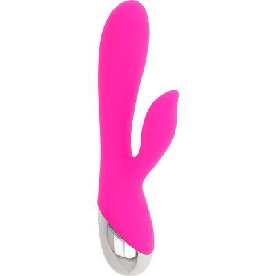 OHMAMA VIBRADOR CON RABBIT 10 MODOS DE VIBRACIÓN 19 CM - D-227031 - Dona Pimenta