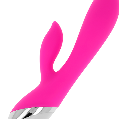 OHMAMA VIBRADOR CON RABBIT 10 MODOS DE VIBRACIÓN 19 CM - D-227031 - Dona Pimenta