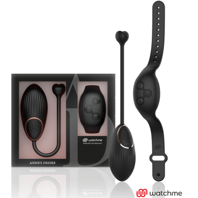 ANNE´S DESIRE - EGG TECNOLOGIA DE CONTROLE REMOTO WATCHME PRETO